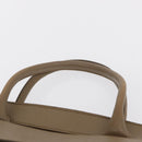 SAINT LAURENT Hand Bag PVC Leather Beige Gray Auth 162205-8