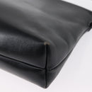 Salvatore Ferragamo Vala Shoulder Bag Leather Navy Gold Auth 162207-16