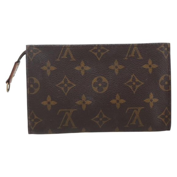 LOUIS VUITTON Monogram Bucket PM Accessory Pouch LV Auth 162210