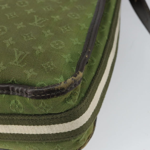 LOUIS VUITTON Monogram Mini Besace Mary Kate Bag TST Khaki M92322 LV Auth 162211