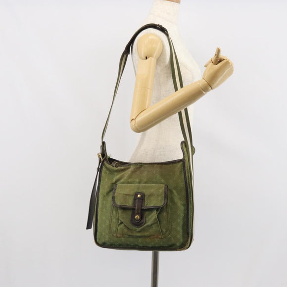 LOUIS VUITTON Monogram Mini Besace Mary Kate Bag TST Khaki M92322 LV Auth 162211