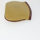 CARTIER Must Line Bag Leather 2 Set Bordeaux Beige Auth 162212-11
