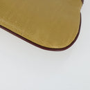 CARTIER Must Line Bag Leather 2 Set Bordeaux Beige Auth 162212-14
