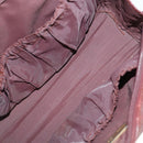 CARTIER Must Line Bag Leather 2 Set Bordeaux Beige Auth 162212-8