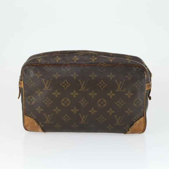 LOUIS VUITTON Monogram Poche Toilette 26 Pouch 3 Set M47542 LV Auth 162213