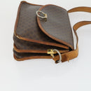 CELINE Macadam Canvas Bag PVC Suede 3 Set Brown Beige Auth 162216-20