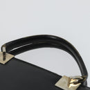 Salvatore Ferragamo Gancini Bag Leather Canvas 3 Set Black Auth 162217-20