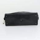 Salvatore Ferragamo Gancini Bag Leather Canvas 3 Set Black Auth 162217-21