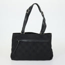 Salvatore Ferragamo Gancini Bag Leather Canvas 3 Set Black Auth 162217-2