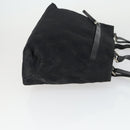 Salvatore Ferragamo Gancini Bag Leather Canvas 3 Set Black Auth 162217-4