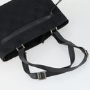 Salvatore Ferragamo Gancini Bag Leather Canvas 3 Set Black Auth 162217-5
