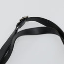 Salvatore Ferragamo Gancini Bag Leather Canvas 3 Set Black Auth 162217-6
