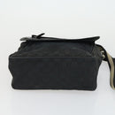 GUCCI GG Canvas Micro GG Supreme Bag Canvas PVC Suede 3 Set Beige Auth 162218-14