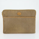 GUCCI GG Canvas Micro GG Supreme Bag Canvas PVC Suede 3 Set Beige Auth 162218-16