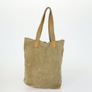 GUCCI GG Canvas Micro GG Supreme Bag Canvas PVC Suede 3 Set Beige Auth 162218-3