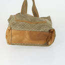 GUCCI GG Canvas Micro GG Supreme Bag Canvas PVC Suede 3 Set Beige Auth 162218-7