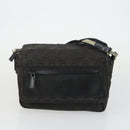 GUCCI GG Canvas Micro GG Supreme Bag Canvas PVC Suede 3 Set Beige Auth 162218-9