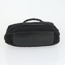 GUCCI Bamboo Shoulder Bag Leather Canvas Suede 3 Set Black Brown Auth 162219-21