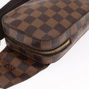 LOUIS VUITTON Damier Ebene Geronimos Shoulder Bag N51994 LV Auth 162244-11