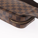 LOUIS VUITTON Damier Ebene Geronimos Shoulder Bag N51994 LV Auth 162244-14