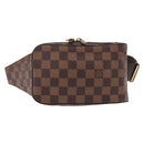LOUIS VUITTON Damier Ebene Geronimos Shoulder Bag N51994 LV Auth 162244-2
