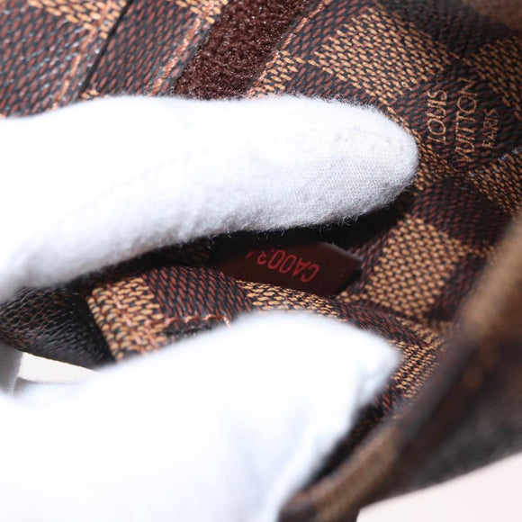 LOUIS VUITTON Damier Ebene Geronimos Shoulder Bag N51994 LV Auth 162244