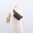 LOUIS VUITTON Damier Ebene Geronimos Shoulder Bag N51994 LV Auth 162244-23