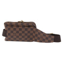 LOUIS VUITTON Damier Ebene Geronimos Shoulder Bag N51994 LV Auth 162244-3