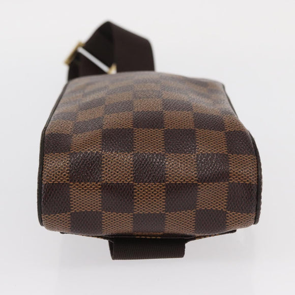LOUIS VUITTON Damier Ebene Geronimos Shoulder Bag N51994 LV Auth 162244