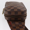 LOUIS VUITTON Damier Ebene Geronimos Shoulder Bag N51994 LV Auth 162244-5