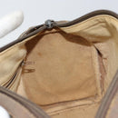 GUCCI GG Supreme Web Sherry Line Hand Bag PVC Beige 116 02 006 Auth 162248-20