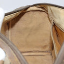 GUCCI GG Supreme Web Sherry Line Hand Bag PVC Beige 116 02 006 Auth 162248-21