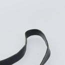 Christian Dior Trotter Canvas Shoulder Bag Navy Gold Auth 162249-8