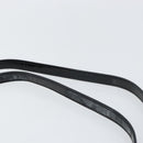 Salvatore Ferragamo Gancini Shoulder Bag Patent leather Black Gold Auth 162253-8