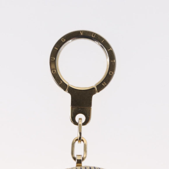 LOUIS VUITTON Damier Azur Astropill Charm N65989 LV Auth 162260