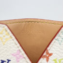 LOUIS VUITTON Monogram Multicolor Etui Miroir White M92651 LV Auth 162263V-8