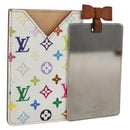 LOUIS VUITTON Monogram Multicolor Etui Miroir White M92651 LV Auth 162263V-1