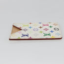 LOUIS VUITTON Monogram Multicolor Etui Miroir White M92651 LV Auth 162263V-4