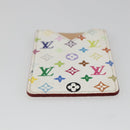 LOUIS VUITTON Monogram Multicolor Etui Miroir White M92651 LV Auth 162263V-6