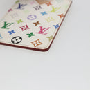 LOUIS VUITTON Monogram Multicolor Etui Miroir White M92651 LV Auth 162263V-7