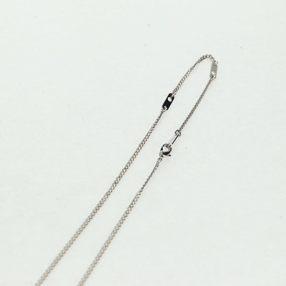 LOUIS VUITTON Collier LV Crazy Animals Necklace metal Silver MP3390 Auth 162264M