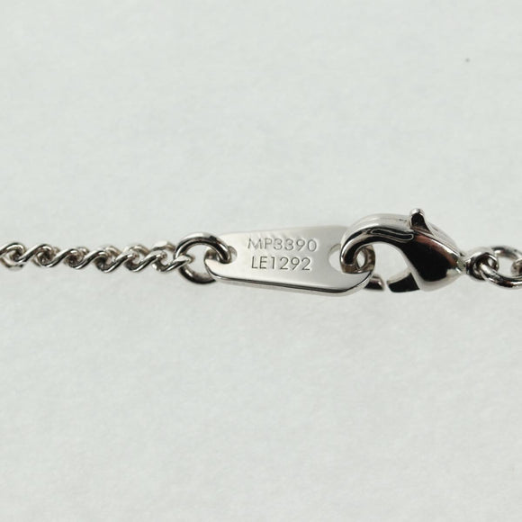 LOUIS VUITTON Collier LV Crazy Animals Necklace metal Silver MP3390 Auth 162264M