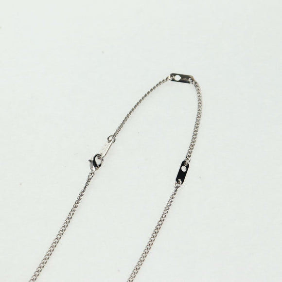 LOUIS VUITTON Collier LV Crazy Animals Necklace metal Silver MP3390 Auth 162264M