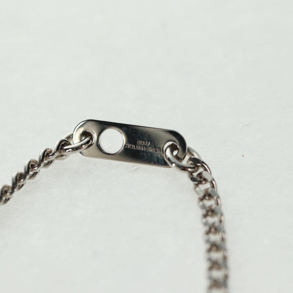 LOUIS VUITTON Collier LV Crazy Animals Necklace metal Silver MP3390 Auth 162264M