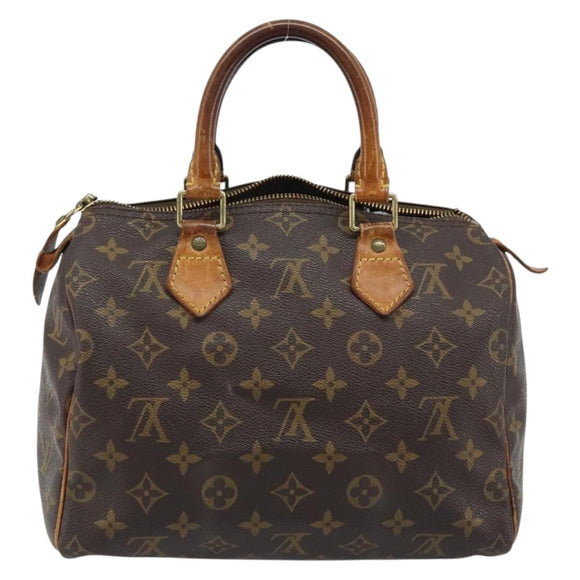 LOUIS VUITTON Monogram Speedy 25 Hand Bag M41528 LV Auth 162284