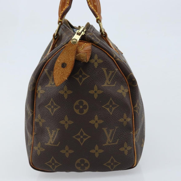 LOUIS VUITTON Monogram Speedy 25 Handtasche M41528 LV Auth 162284