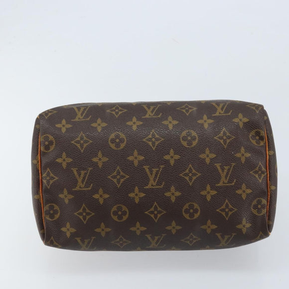 LOUIS VUITTON Monogram Speedy 25 Hand Bag M41528 LV Auth 162284