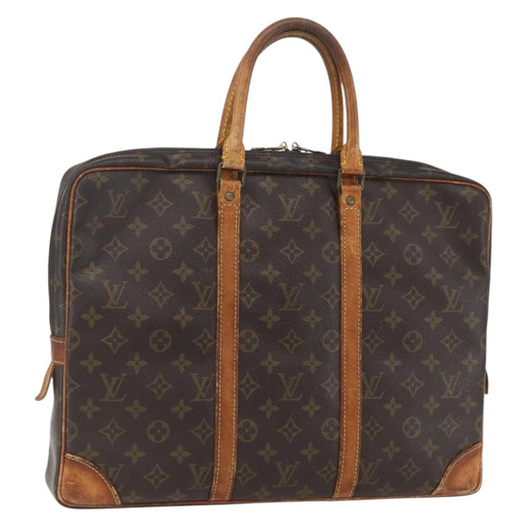 LOUIS VUITTON Monogram Porte Documents Voyage Business Bag M53361 LV Auth 162285