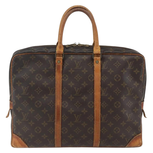 LOUIS VUITTON Monogram Porte Documents Voyage Business Bag M53361 LV Auth 162285