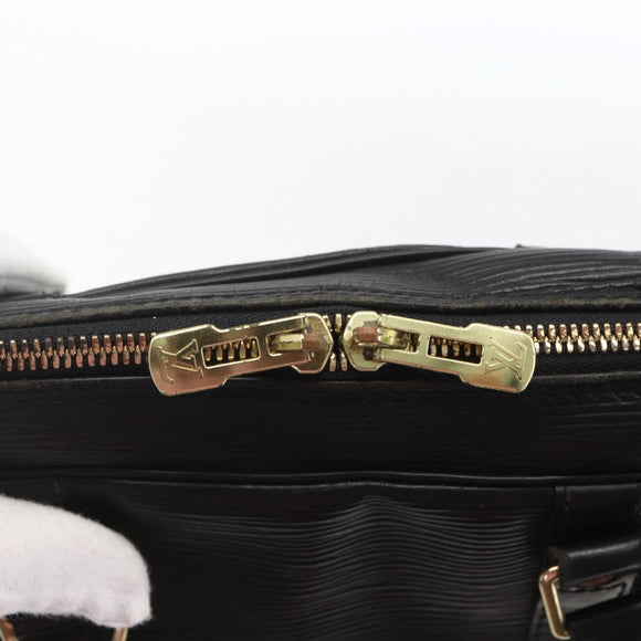 LOUIS VUITTON Epi Porte Documents Voyage Business Bag Black M40321 Auth 162287